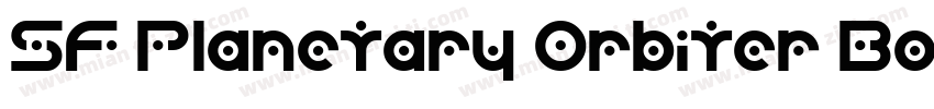 SF Planetary Orbiter Bold字体转换